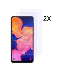 Ntech Ntech 2 Stuks Screenprotector Tempered Glass voor Samsung Galaxy A10