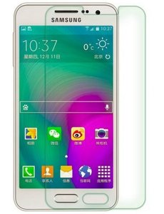 Merkloos 2 Pack - Samsung Galaxy A3 Glazen Screenprotector Tempered Glass (0.3mm)