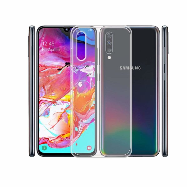 Ntech Ntech Hoesje Geschikt Voor Samsung Galaxy A70/A70s TPU Back hoesje - Transparant