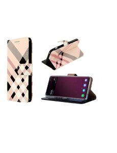 Ntech Ntech Print Design Boek hoesje met pasjesruimte - Huawei P30