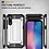 Ntech Ntech Hoesje Geschikt Voor Samsung Galaxy A50 Armor Hoesje - Zwart + Tempered glass