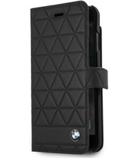 BMW BMW Originele Hexagon Folio Bookcase Hoesje voor de Apple iPhone 6 / 6S / 7 en 8 - Zwart
