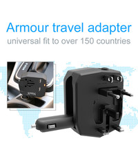 Merkloos Ntech - Universele Wereld stekker + Travel Adapter Autolader