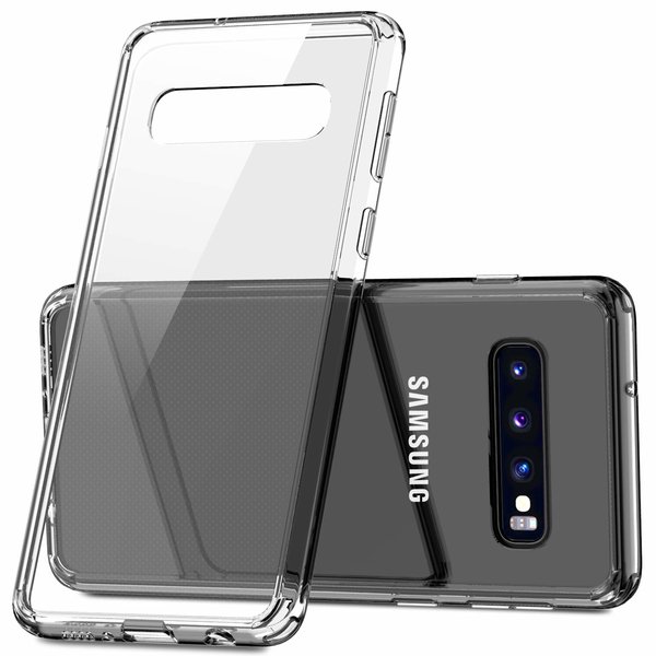 Ntech Ntech Hoesje Geschikt Voor Samsung Galaxy S10 Hard Back Hoesje - Transparent