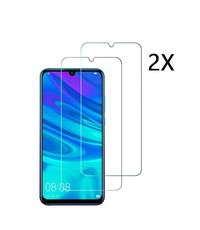 Ntech Ntech 2 Stuks Screenprotector Tempered Glass Glazen Screenprotector voor Huawei P Smart Plus (2019)