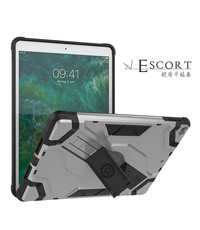 Ntech iPad hoes - 5e / 6e generatie (2018 / 2017) Armor Hoesje Escort case met kickstand - Zliver