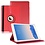 iPad Air 2 hoesje Multi-stand Case 360 graden draaibare Beschermhoes rood