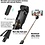 Ntech Ntech 3 in 1 Selfie Stick met Afstandsbediening en Foldable Tripod Stand Geschikt voor iPhone Xs/Xr/Xs Max/8/8+7/7+ Zwart