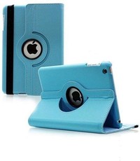 Merkloos Apple iPad Mini / Mini 2 / Mini 3 Case 360° draaibare hoesje Blauw