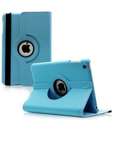Merkloos Apple iPad Mini / Mini 2 / Mini 3 Case 360° draaibare hoesje Blauw