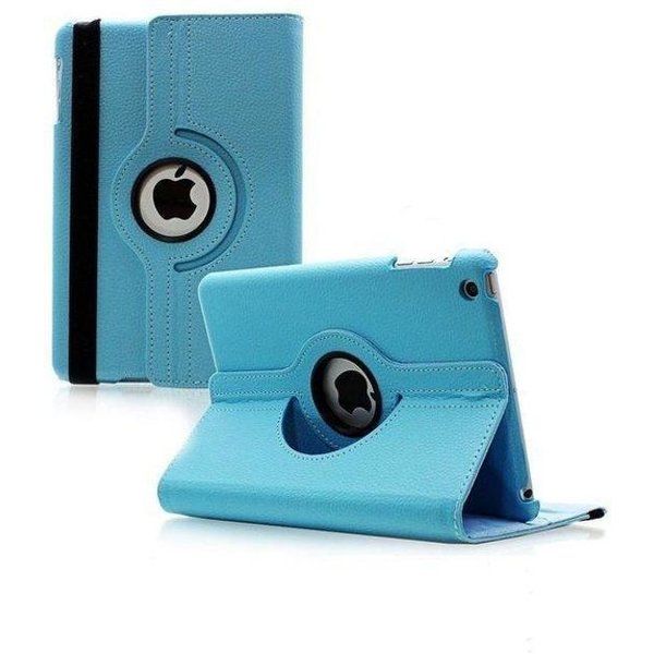 Merkloos Apple iPad Mini / Mini 2 / Mini 3 Case 360° draaibare hoesje Blauw