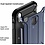 Ntech Ntech hoesje Geschikt voor iPhone Xr Dual layer Rugged Armor hoesje - Blauw