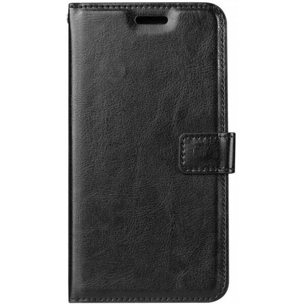 Merkloos Samsung Galaxy A50 Portemonnee hoesje zwart
