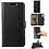 Merkloos Huawei P20 Lite Portemonnee hoesje Book case Zwart