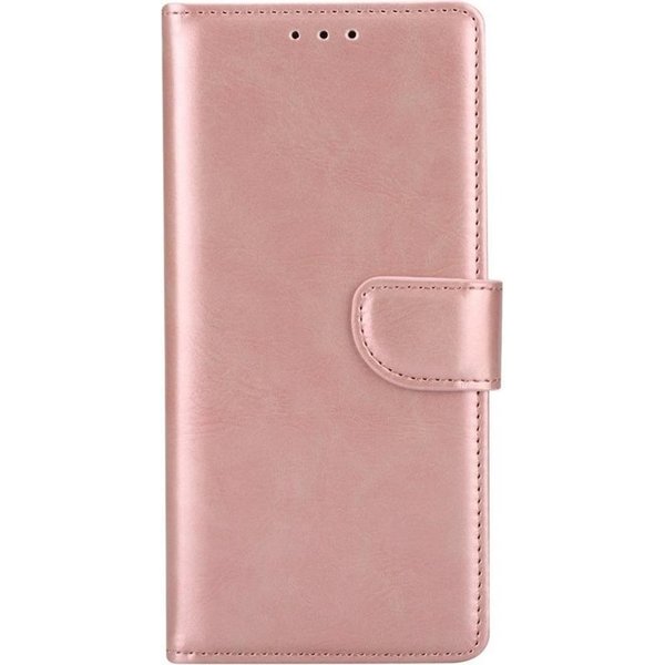 Merkloos Samsung Galaxy A50 Portemonnee hoesje rose goud