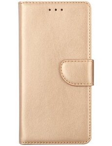 Merkloos Samsung Galaxy A50 Portemonnee hoesje goud