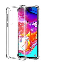 Ntech Ntech Samsung Galaxy A70/A70s Transparant Anti Shock Back hoesje