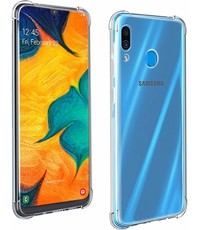 Ntech Ntech Samsung Galaxy A40 Transparant Anti Shock Back hoesje