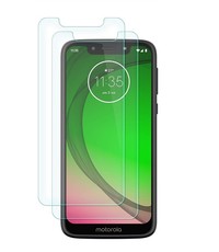 Ntech Ntech 2 Stuks Screenprotector Tempered Glass Glazen - Motorola Moto G7 Play