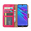 Ntech Ntech Portemonnee Hoesje/Book Case met Opbergvakjes & Magneetflapje Geschikt voor Huawei Y6 2019 - Roze/Pink