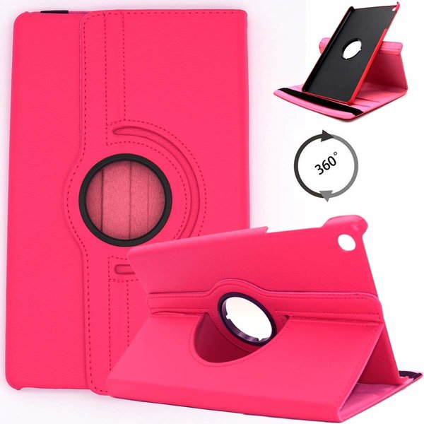 Ntech Hoes Geschikt voor Samsung Galaxy Tab S5e Draaibare Hoes Ntech - Roze/Pink