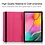 Ntech Hoes Geschikt voor Samsung Galaxy Tab S5e Draaibare Hoes Ntech - Roze/Pink