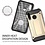 Ntech Ntech Huawei P30 Lite Dual layer Armor Hoesje - Goud