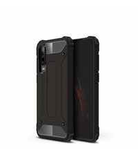 Ntech Ntech Huawei P30 Dual layer Armor Hoesje - Zwart