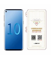 Ntech Ntech Samsung Galaxy S10 Diamond Film Folie Screenprotector Full-screen | Fingerprint Unlocking Transparant/Clear