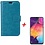 Ntech Ntech Hoesje Geschikt Voor Samsung Galaxy A70/A70s Portemonnee hoesje - Blauw Met Tempered Glas