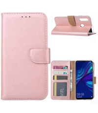 Ntech Ntech Huawei P Smart Plus (2019) Portemonnee Hoesje / Book Case - Rose Goud