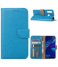 Ntech Ntech Huawei P Smart Plus (2019) Portemonnee Hoesje / Book Case - Turquoise