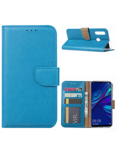 Ntech Ntech Huawei P Smart Plus (2019) Portemonnee Hoesje / Book Case - Turquoise