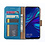 Ntech Ntech Hoesje Geschikt voor Huawei P Smart Plus (2019) Portemonnee Hoesje / Book Case - Turquoise