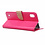 Ntech Ntech Hoesje Geschikt Voor Samsung Galaxy A10 Portemonnee Hoesje / Book Case - Pink/Roze