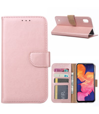 Ntech Ntech Samsung Galaxy A10 Portemonnee Hoesje / Book Case - Rose Goud