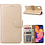 Ntech Ntech Hoesje Geschikt Voor Samsung Galaxy A10 Portemonnee Hoesje / Book Case - Goud