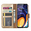 Ntech Ntech Hoesje Geschikt Voor Samsung Galaxy A60 Portemonnee Hoesje / Book Case - Goud