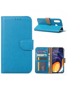 Ntech Ntech Samsung Galaxy A60 Portemonnee Hoesje / Book Case - Turquoise