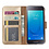 Ntech Ntech Hoesje Geschikt Voor Samsung Galaxy J2 Core Portemonnee Hoesje / Book Case - Goud