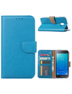 Ntech Ntech Samsung Galaxy J2 Core Portemonnee Hoesje / Book Case - Turquoise