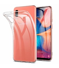 Ntech Ntech Samsung Galaxy A20e Transparant Hoesje / Crystal Clear TPU Case
