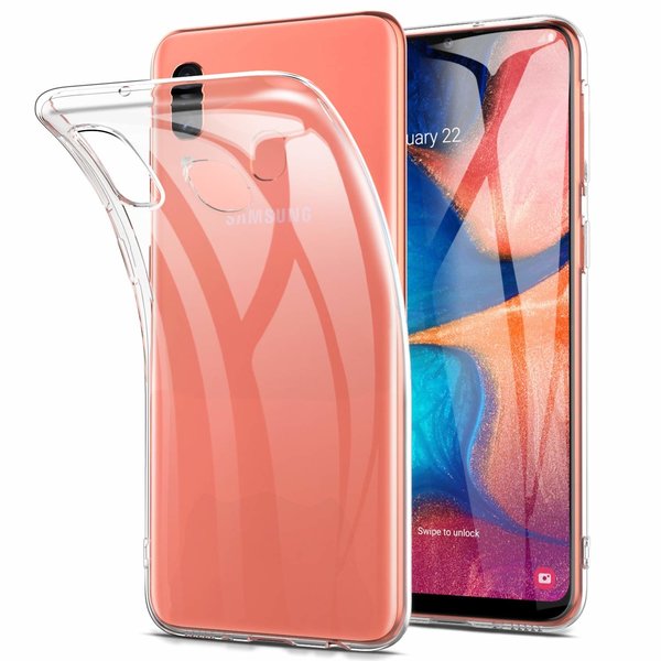 Ntech Ntech Hoesje Geschikt Voor Samsung Galaxy A20e Transparant Hoesje / Crystal Clear TPU Case