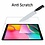 Ntech Ntech 2Pack Hoes Geschikt voor Samsung Galaxy Tab A 10.1 (2019) Tempered Glass Protector