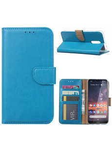 Ntech Ntech Nokia 3.2 Portemonnee Hoesje / Book Case Turquoise
