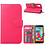 Ntech Ntech Samsung Galaxy A2 Core Portemonnee Hoesje / Book Case - Pink/Roze