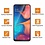 Ntech Ntech Screenprotector Geschikt voor Samsung Galaxy A20 full cover Screenprotector Tempered Glass - Zwart