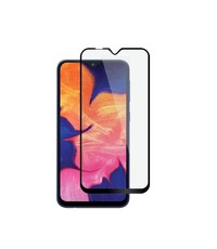 Ntech Ntech Samsung Galaxy M10 full cover Screenprotector Tempered Glass - Zwart