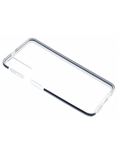 Ntech Ntech Samsung Galaxy A50 Zwart &Transparant Anti Shock Back hoesje