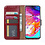 Ntech Ntech Hoesje Geschikt Voor Samsung Galaxy A70/A70s Portemonnee Hoesje / Book Case - Bordeaux Rood